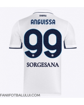 SSC Napoli Frank Anguissa #99 Tricou Fotbal Replică 2024-25 Barbati Deplasare
